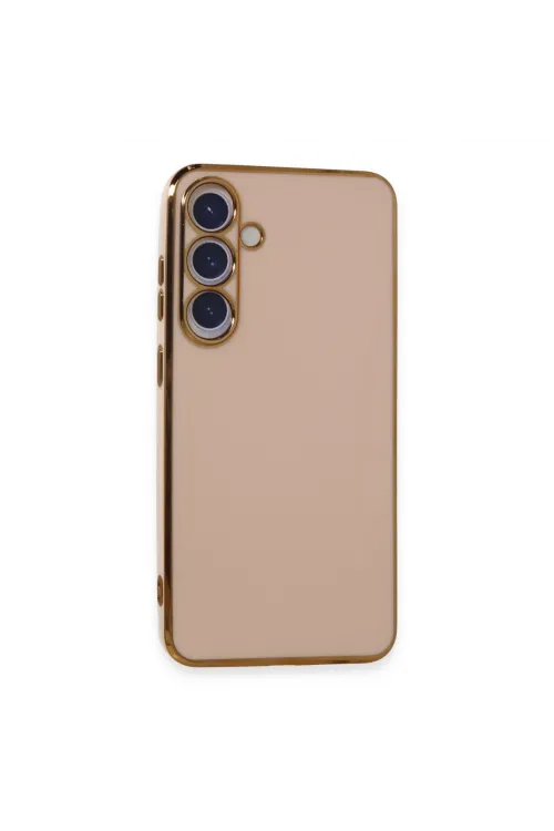 Samsung Galaxy S24 Plus Kılıf Volet Silikon - Pembe