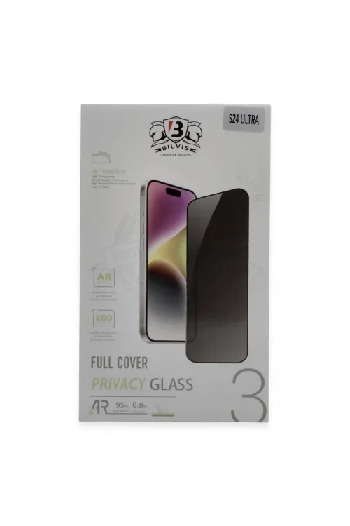 Samsung Galaxy S24 Ultra Bilvis Hayalet Cam Ekran Koruyucu