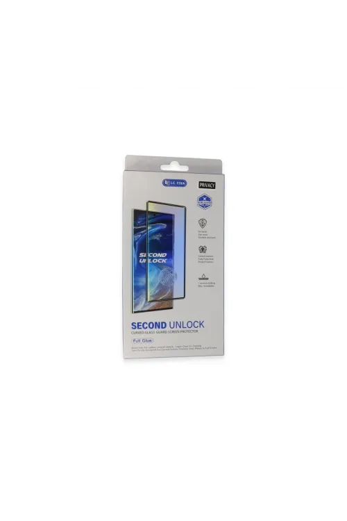Samsung Galaxy S24 Ultra Durable Full Glue Curved Hayalet Cam
