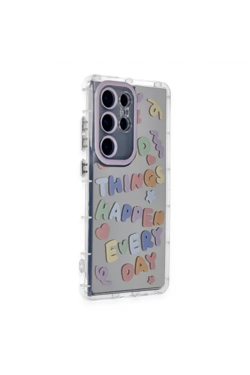 Samsung Galaxy S24 Ultra Kılıf Reflexion Desenli Kapak - Desen 7