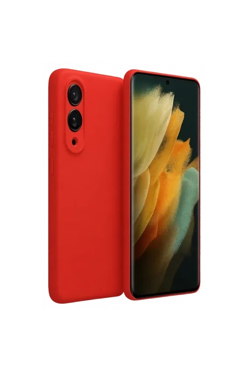 Samsung Galaxy S25 Edge First Silikon - Kırmızı