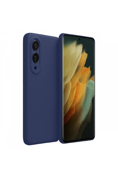 Samsung Galaxy S25 Edge First Silikon - Lacivert