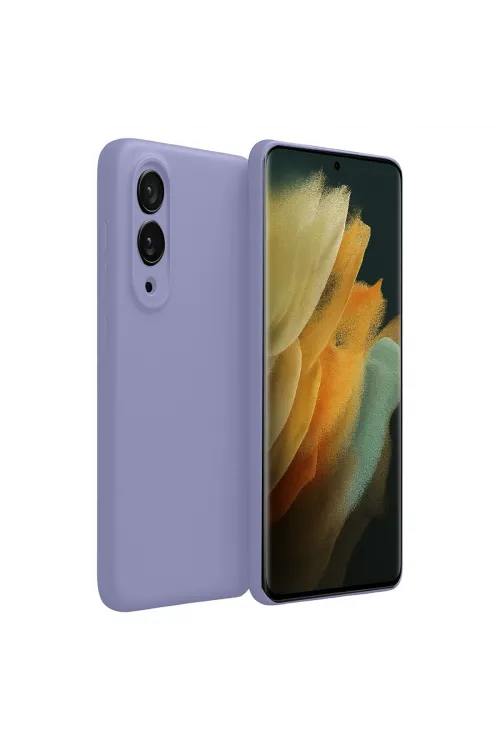 Samsung Galaxy S25 Edge First Silikon - Lila