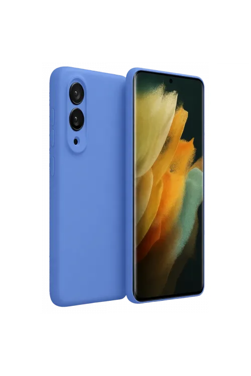 Samsung Galaxy S25 Edge First Silikon - Mavi