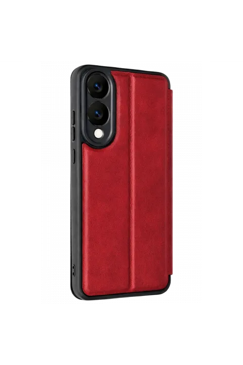 Samsung Galaxy S25 Edge Flip Cover - Kırmızı