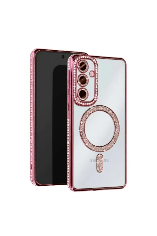 Samsung Galaxy S25 Edge Joke Simli Magneticsafe Kılıf - Pembe