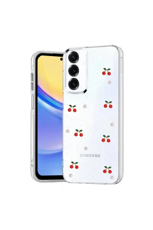 Samsung Galaxy S25 Fe Fiyonk Desenli Kapak - Desen 9
