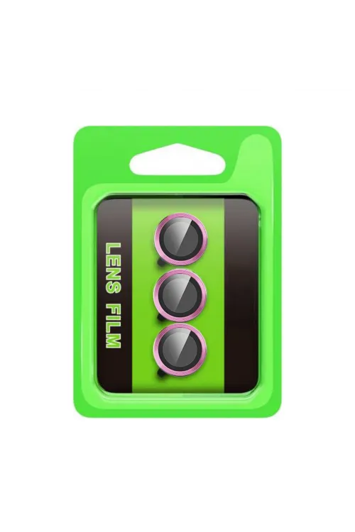 Samsung Galaxy S25 Fe Raze Metal Kamera Lens - Pembe