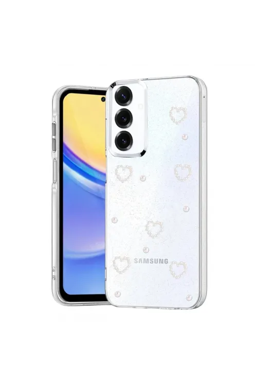 Samsung Galaxy S25 Plus Fiyonk Desenli Kapak - Desen 10