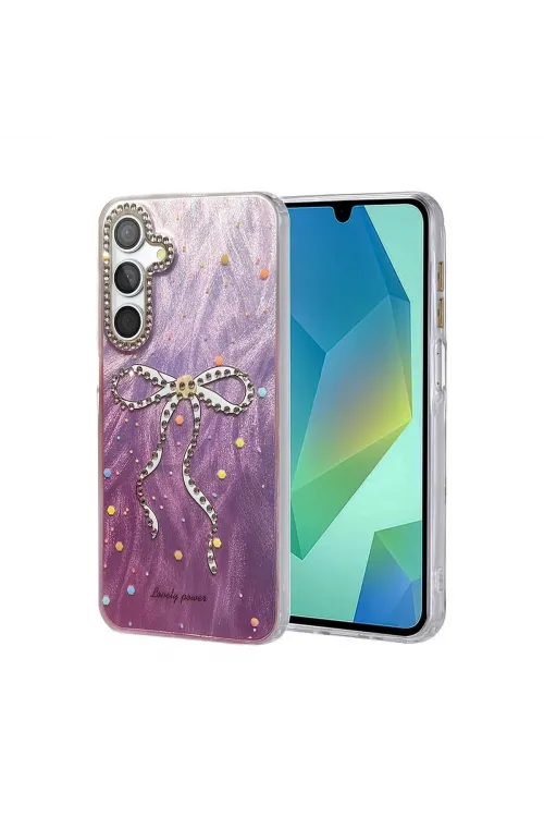 Samsung Galaxy S25 Plus Kılıf Blade Aynalı Desenli Kapak - Desen 1