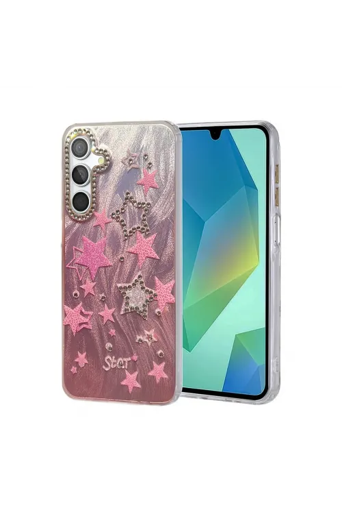 Samsung Galaxy S25 Plus Kılıf Blade Aynalı Desenli Kapak - Desen 7