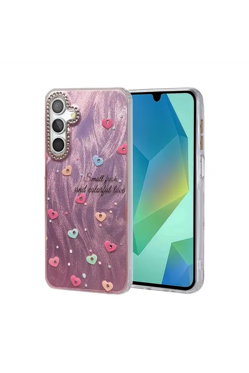 Samsung Galaxy S25 Plus Kılıf Blade Aynalı Desenli Kapak - Desen 8