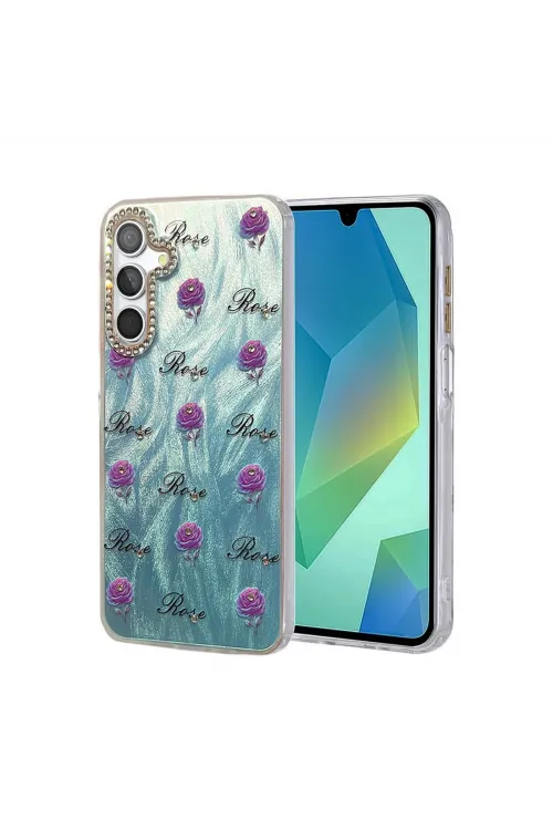 Samsung Galaxy S25 Plus Kılıf Blade Aynalı Desenli Kapak - Desen 9