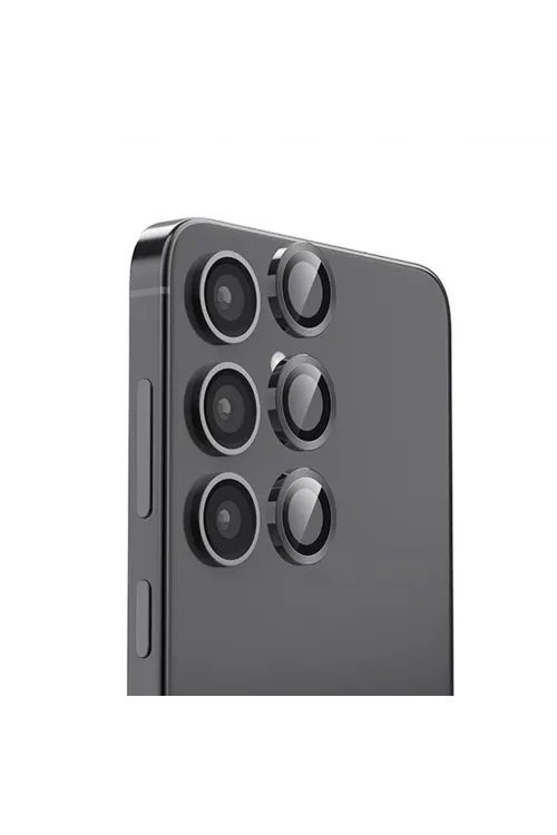 Samsung Galaxy S25 Plus Raze Metal Kamera Lens - Siyah