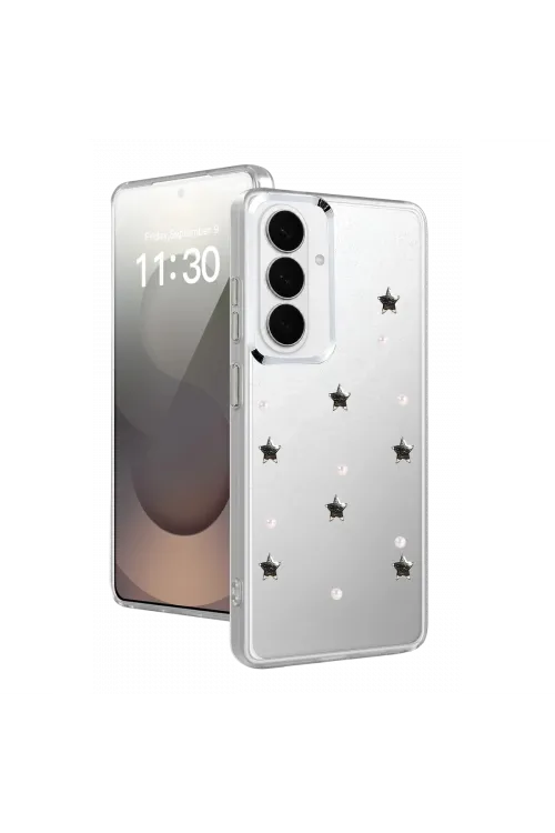 Samsung Galaxy S26 Plus Fiyonk Desenli Kapak - Desen 7