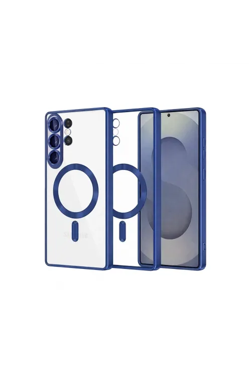 Samsung Galaxy S26 Ultra Kross Magneticsafe Kapak - Lacivert