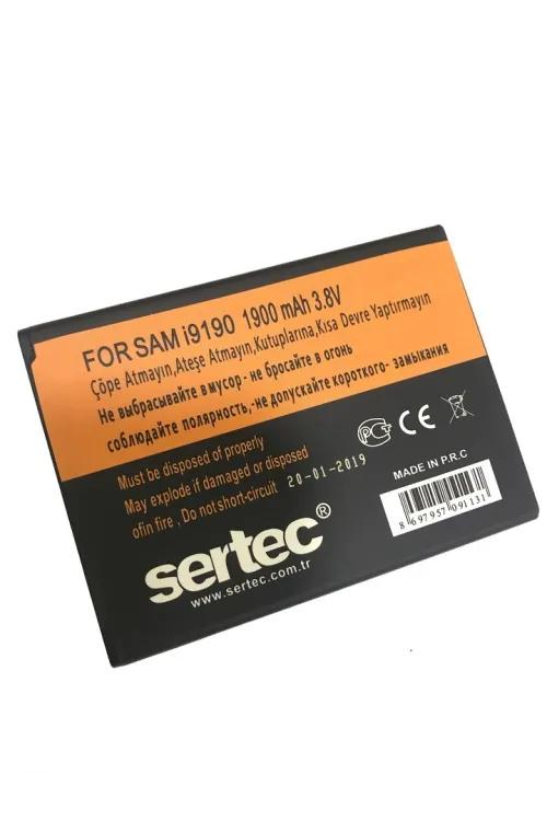 Samsung GALAXY S4 MINI i9190 / J1 2016 Uyumlu Batarya
