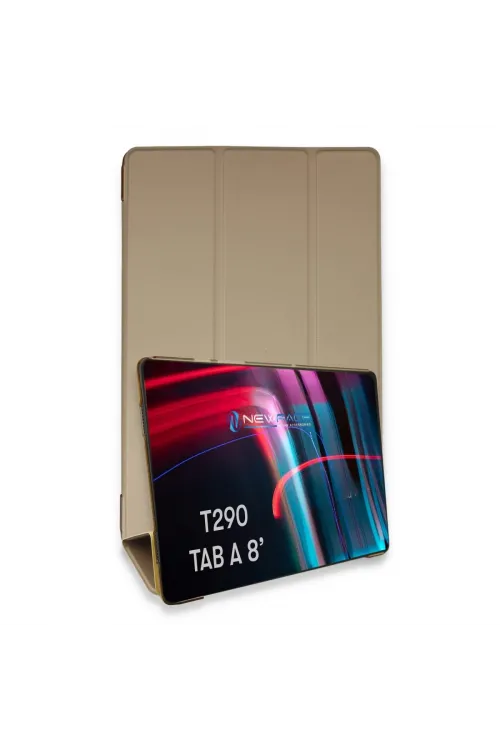 Samsung Galaxy T290 Tab A 8 Kılıf Tablet Smart Kılıf - Gold