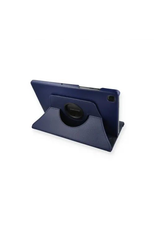Samsung Galaxy T500 Tab A7 10.4 Kılıf 360 Tablet Deri Kılıf - Lacivert