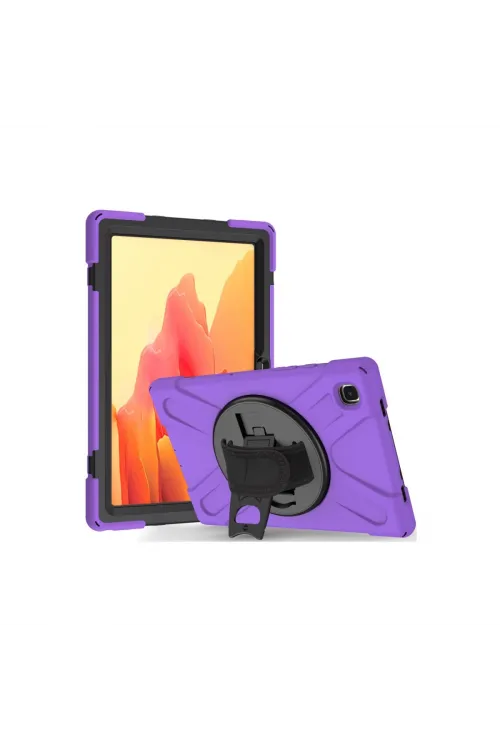 Samsung Galaxy T500 Tab A7 10.4 Kılıf Amazing Tablet Kapak - Mor