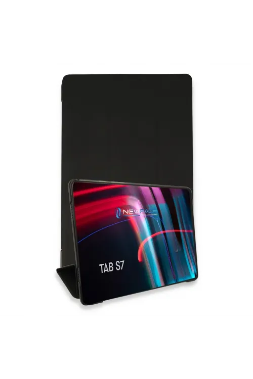 Samsung Galaxy T870 Tab S7 11 Kılıf Tablet Smart Kılıf - Siyah