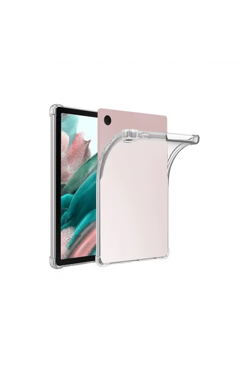 Samsung Galaxy Tab A9 Plus Kılıf Anti Shock Tablet Silikon - Şeffaf