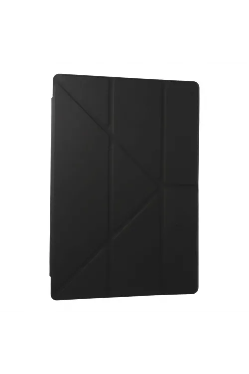 Samsung Galaxy Tab A9 Plus Kılıf Kalemlikli Mars Tablet Kılıfı - Koyu Gri