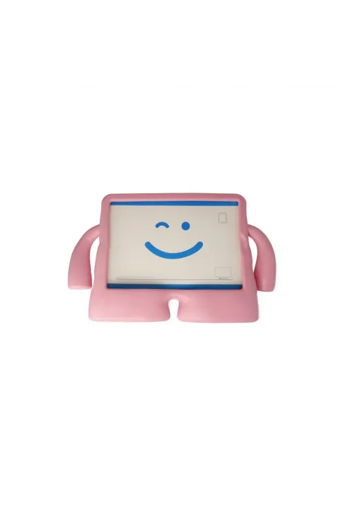 Samsung Galaxy Tab A9 Plus Kılıf Karakter Tablet Silikon - Açık Pembe
