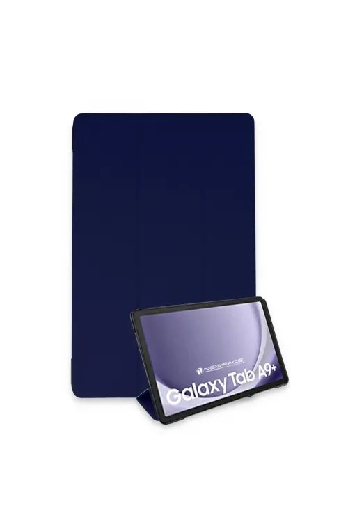 Samsung Galaxy Tab A9 Plus Kılıf Tablet Smart Kılıf - Lacivert