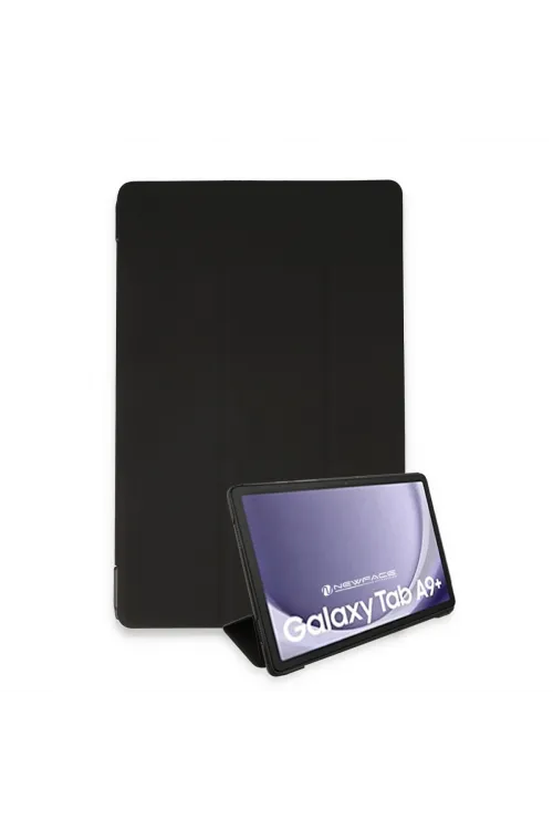 Samsung Galaxy Tab A9 Plus Kılıf Tablet Smart Kılıf - Siyah