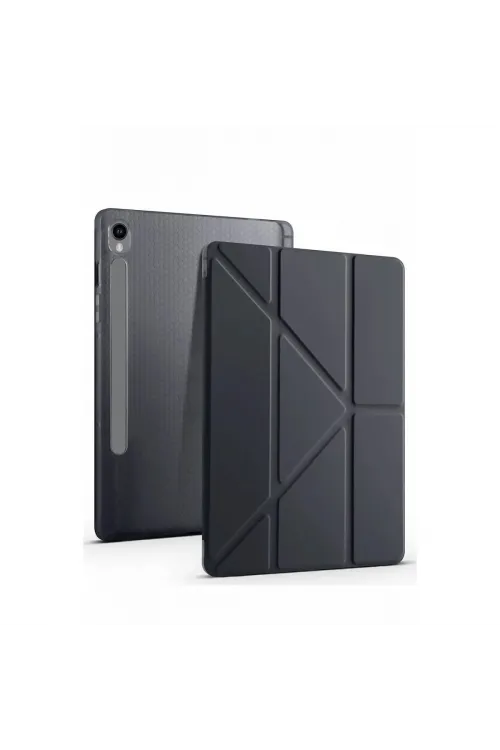 Samsung Galaxy Tab S10 Fe Plus 13.1 Kalemlikli Mars Tablet Kılıfı - Siyah