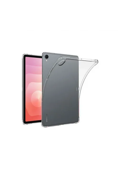 Samsung Galaxy Tab S11 Kılıf Anti Shock Tablet Silikon - Şeffaf
