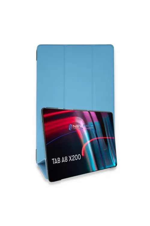 Samsung Galaxy X200 Tab A8 10.5 Kılıf Tablet Smart Kılıf - Mavi