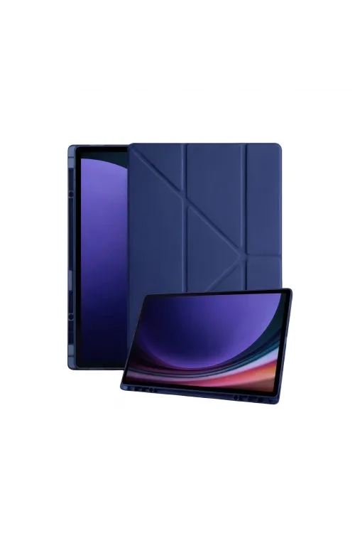 Samsung Galaxy X730 Tab S11 Kalemlikli Mars Tablet Kılıfı - Lacivert