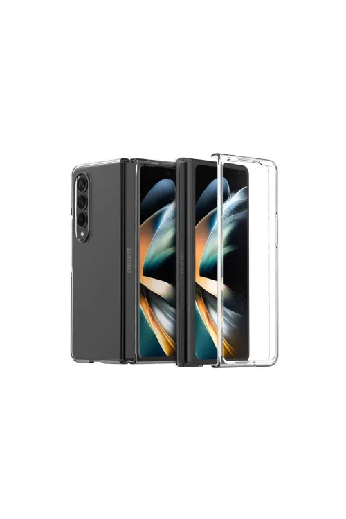 Samsung Galaxy Z Fold 3 Kılıf Fold Tpu Silikon - Şeffaf