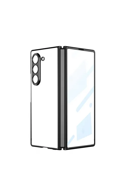 Samsung Galaxy Z Fold 5 Kılıf Fold Element Kapak - Siyah