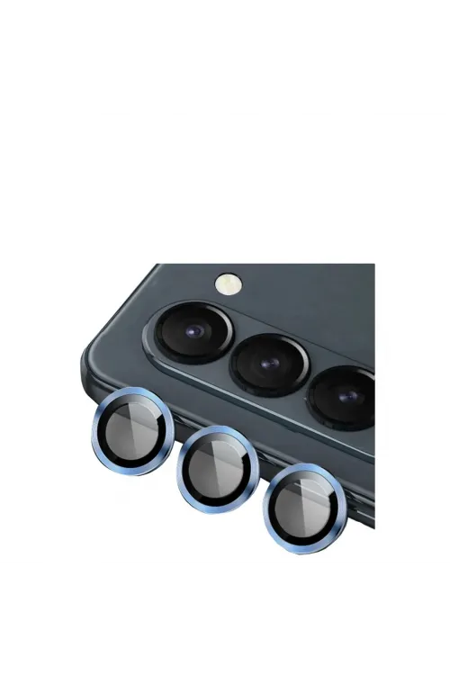 Samsung Galaxy Z Fold 5 Valdez Metal Kamera Lens - Mavi