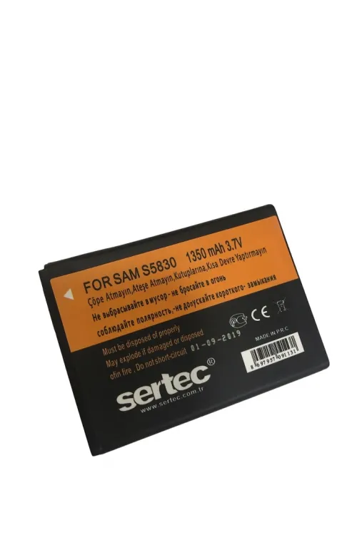 Samsung S5830 Uyumlu Batarya