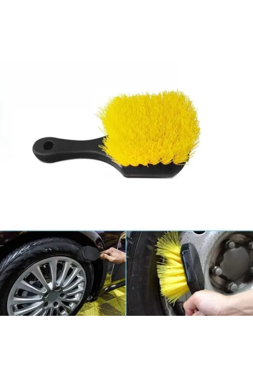 Sarı Jant Temizleme Fırçası