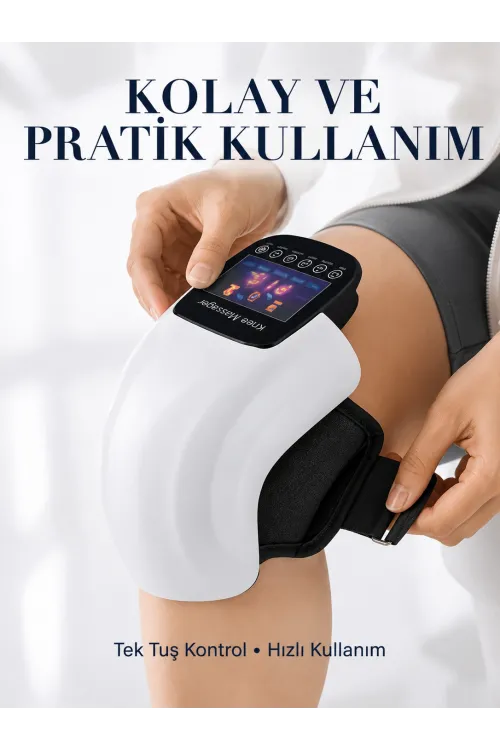 Akıllı Kontrol Özellikli Diz Masaj Cihazı