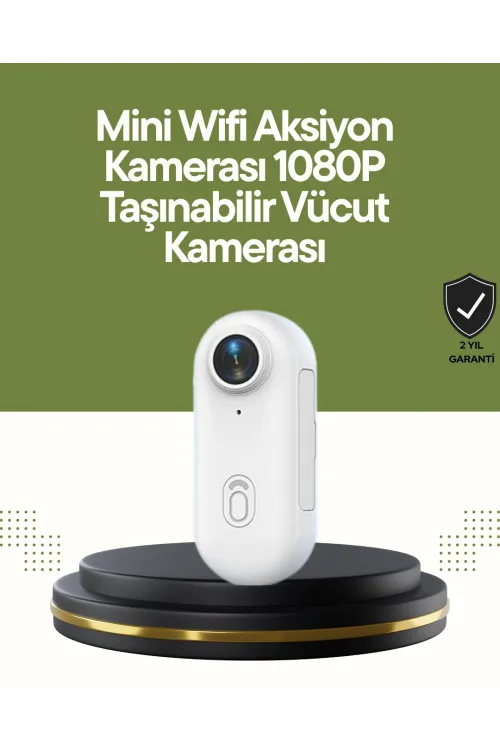 Şarj Edilebilir Uzun Ömürlü Mini Spor Kamera Full Hd