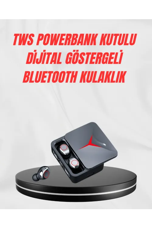 Şarj Kutulu Bluetooth 5.3 Kulaklık – Hızlı Eşleşme Ve Net Görüşme Kalitesi