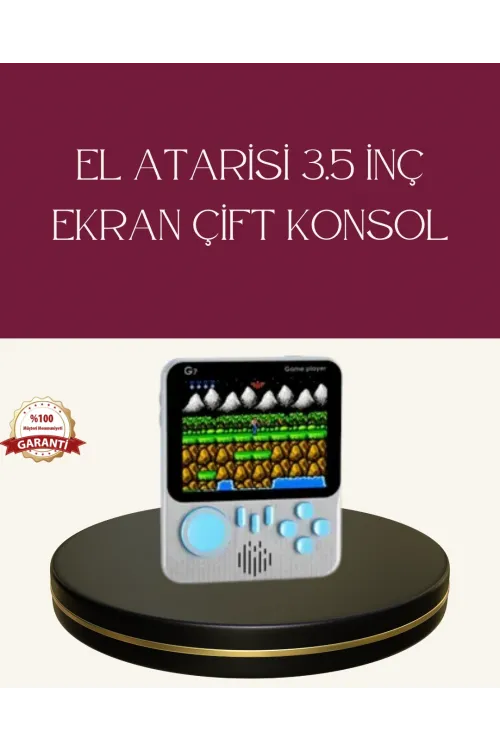 Şarjlı 3.5 İnç Retro Oyun Konsolu