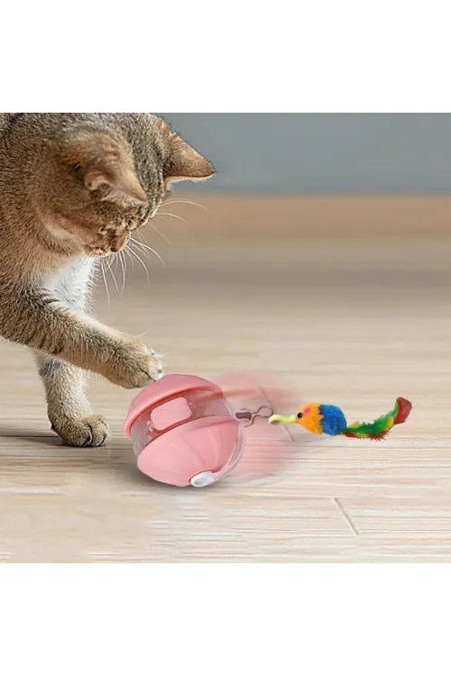 Şarjlı Hareketli Kedi Topu Oyuncak