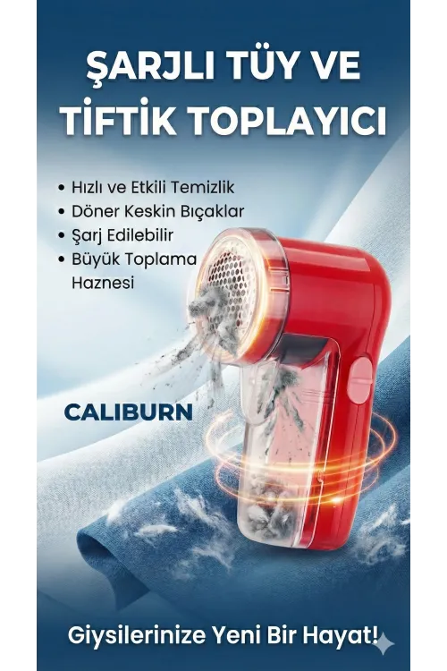 Şarjlı Kazak Tüy Toplama Makinesi
