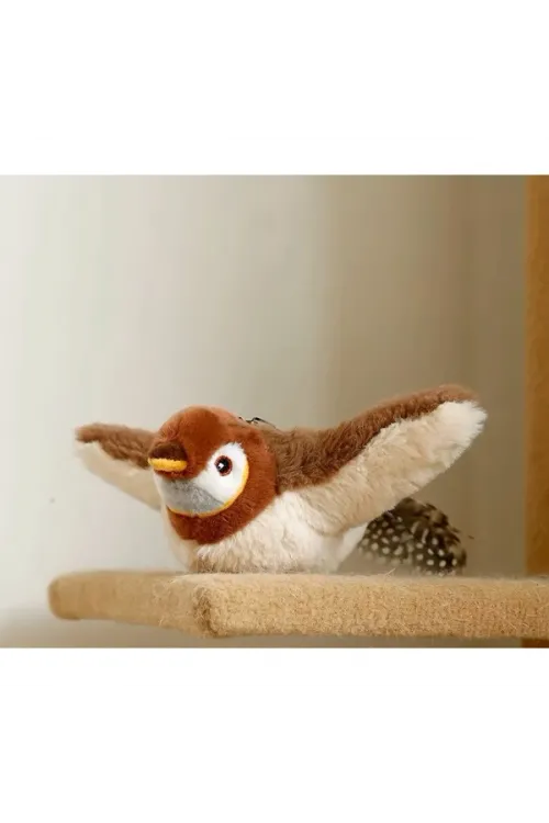 Şarjlı Peluş Uçan Kuş Oyuncak