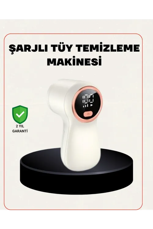 Şarjlı Tüy Temizleyici Paslanmaz Çelik Bıçaklı