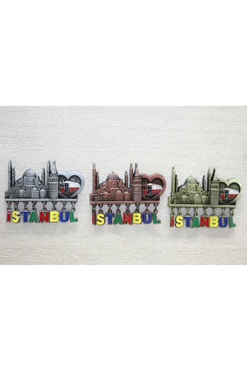 Sarkaçlı İstanbul Temalı Magnet - (1 Adet) Seçenek 2