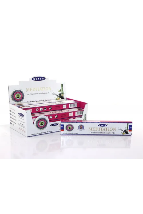 Satya Meditation Aromalı Tütsü