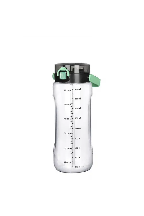 Şeffaf Matara - 2000 Ml - 67,6 Oz - Watermode Matara